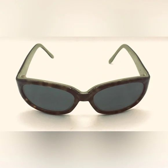 KATE SPADE Bri Brown Tortoise Green Sunglasses Kate Spade NORINA/S XGW9K Round Cat Eye Sunglasses Green  main image 2